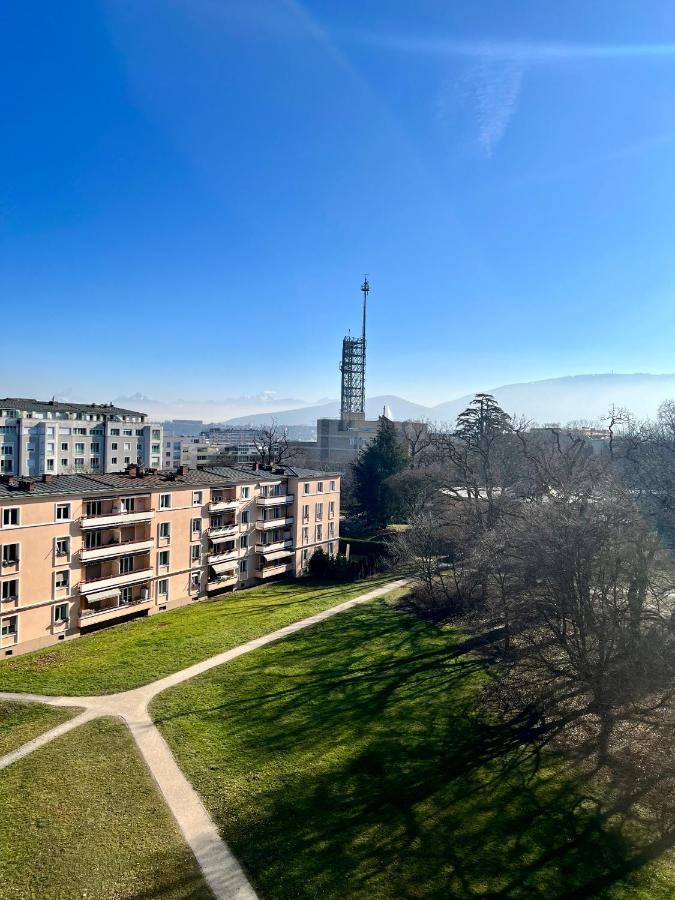 Beautiful Park View Apartment Next To Un Ginebra Exterior foto